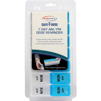 Surgipack Safe T Dose 7-Day AM/PM Medication Dose Reminder