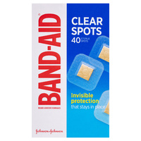 Johnson's Band Aid Clear Spots 40