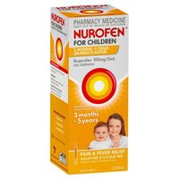 Nurofen for Children 3 months -5 Years Orange 200mL (S2)