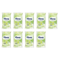 Kleenex Anti-bacterial On-The-Go Wipes 15 Pack [Bulk Buy 7 Units]