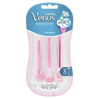 Gillette Venus Sensitive Disposable Razors 3 Pack