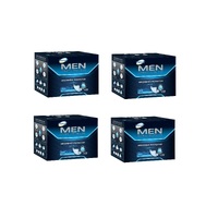 Tena Men Discreet Protection Level 1 Pack 12 [Bulk Buy 4 Units]