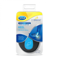 Scholl In-Balance Orthotics Heel Insole Medium 1 Pair