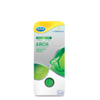 Scholl In-Balance Orthotics Arch Insole Large 1 Pair