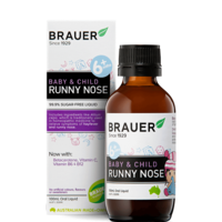 Brauer Baby & Child Runny Nose Relief 100mL