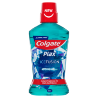 Colgate Plax Ice Fusion Alcohol Free Mouthwash Cold Mint 500ml