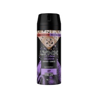 Lynx Deodorant Body Spray Collision Leather + Cookies 165ml
