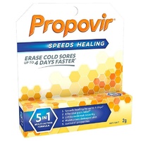 Propovir Natural Cold Sore Cream 2g