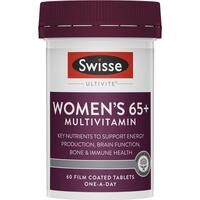Swisse Women's Ultivite 65+ Years Multivitamin 60 Tablets