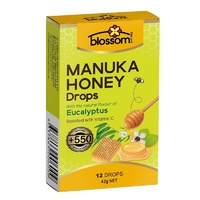 Blossom Health Manuka Honey Eucalyptus Drops 12