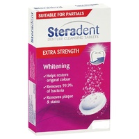 Steradent Extra Strength Whitening Denture Cleansing 48 Tablets