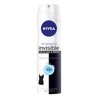 Nivea Deodorant Anti Perspirant Black & White Pure 150mL