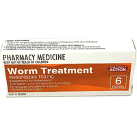 Pharmacy Action Worm Treatment Tablets 6  (S2)
