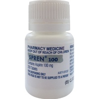 SPREN ASPIRIN 100MG 200 TABLETS