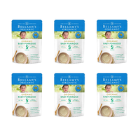 Bellamy's Organic Baby Porridge 125g [Bulk Buy 6 Units]