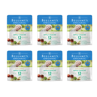 Bellamy's Organic Apple Snacks 12 Months+ 20g [Bulk Buy 6 Units]