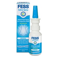 FESS Nasal Spray 30mL | Non Medicated Saline Spray 