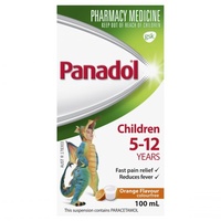 Panadol Children's 5-12 Years Orange 100mL (S2)