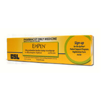 EpiPen 300ug Injection Syringe Autoinjector (S3)