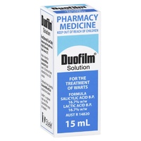 Duofilm Solution 15mL | For the Treatment of Warts (S2)