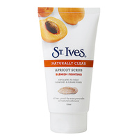 St Ives Naturally Clear Blemish Fighting Apricot Scrub 150mL