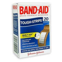 Johnson's Band-Aid Tough Strips 20