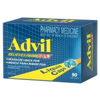 Advil Liquid 90 Capsules | Relieves Pain Fast (S2)