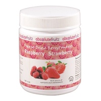AbsoluteFruitz Freeze Dried Raspberry Strawberry Powder 150g
