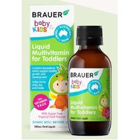 Brauer Baby & Kids Liquid Multivitamin for Toddlers 100mL