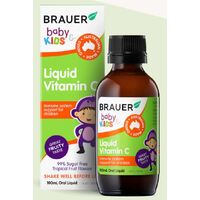 Brauer Baby & Kids Liquid Vitamin C 100mL