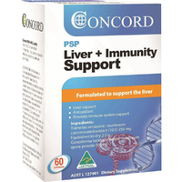 Concord PSP Liver Plus Immunity Support 60 Capsules