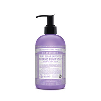 Dr. Bronner's Organic Pump Soap (Sugar 4-in-1) Lavender 355ml