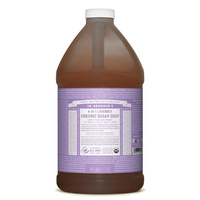 Dr. Bronner's Organic Pump Soap Refill (Sugar 4-in-1) Lavender 1.9L