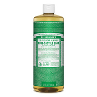 Dr. Bronner's Pure-Castile Soap Liquid (Hemp 18-in-1) Almond 946mL