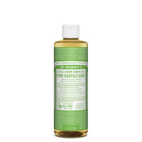 Dr. Bronner's Pure-Castile Soap Liquid (Hemp 18-in-1) Green Tea 473ml