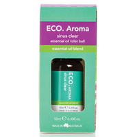 Eco Modern Essentials Aroma Essential Oil Roller Ball Sinus Clear 10ml