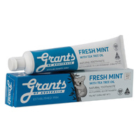 Grants Natural Toothpaste Fresh Mint with Tea Tree Oil 110g
