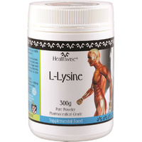 Healthwise L-Lysine HCL 300g Powder