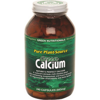 MicrOrganics Green Nutritionals Pure Plant-Source Green Calcium 240 Capsules