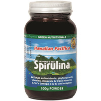 MicrOrganics Green Nutritionals Hawaiian Pacifica Spirulina 100g Powder