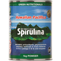 MicrOrganics Green Nutritionals Hawaiian Pacifica Spirulina 1kg Powder