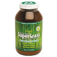MicrOrganics Green Nutritionals Organic Australian SuperGrass 200g Powder