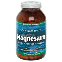 MicrOrganics Green Nutritionals Pure Ocean-Source Marine Magnesium 120 Vegetable Capsules