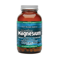 MicrOrganics Green Nutritionals Pure Ocean-Source Marine Magnesium 60 Vegetable Capsules