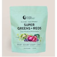 Nutra Organics Super Greens + Reds (Wholefood Multivitamin) Powder 1kg