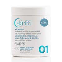 Skin B5 Extra Strength Acne Control Vitamins 60 Tablets