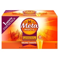 Metamucil Orange Smooth 30 Sachets 1 Month Starter Pack