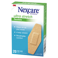 Nexcare Soft n Flex Medium Natural Feel Bandages 20