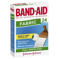 Band-Aid Adhesive Bandages Fabric 24