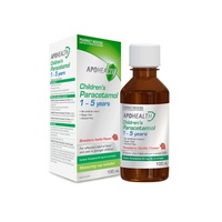 Apohealth Childrens Paracetamol 1-5 Years Strawberry 200ml (S2)